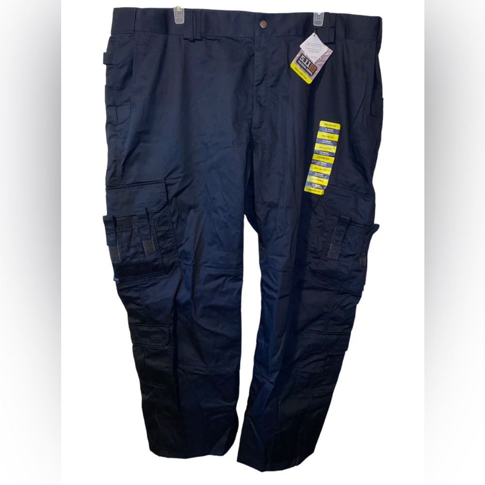 NWT 5.11 tactical series mens EMS pants size 52 blue/black